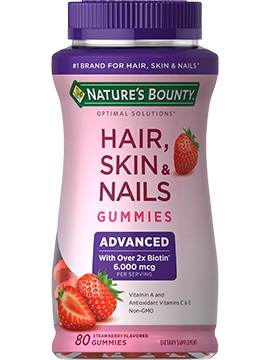 Advanced Hair, Skin & Nails 80 Gummies