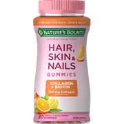 Nature’s Bounty Collagen & Biotin 100mg 80 Gummies (Citrus)