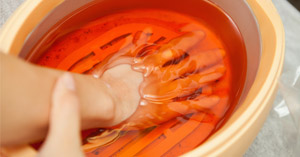 ADD-ON FOR PEDICURE AND MANICURE : Paraffin dip on hand and feet