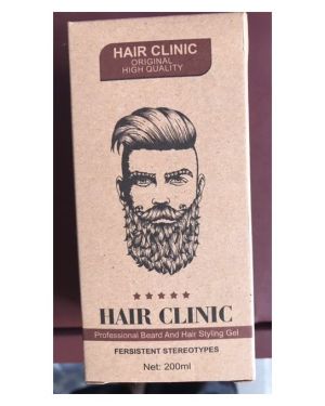 Hair Clinic Professional Beard And Hair Styling Gel 200ml