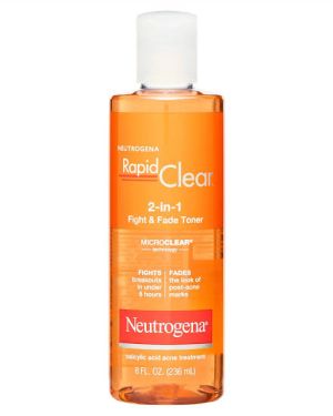 Neutrogena Rapid Clear 2-in-1 Fight & Fade Toner 8 FL. OZ. (236mL)