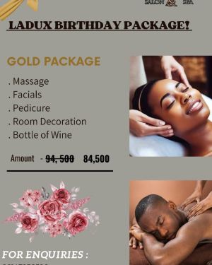 Ladux Birthday Package – Gold Package